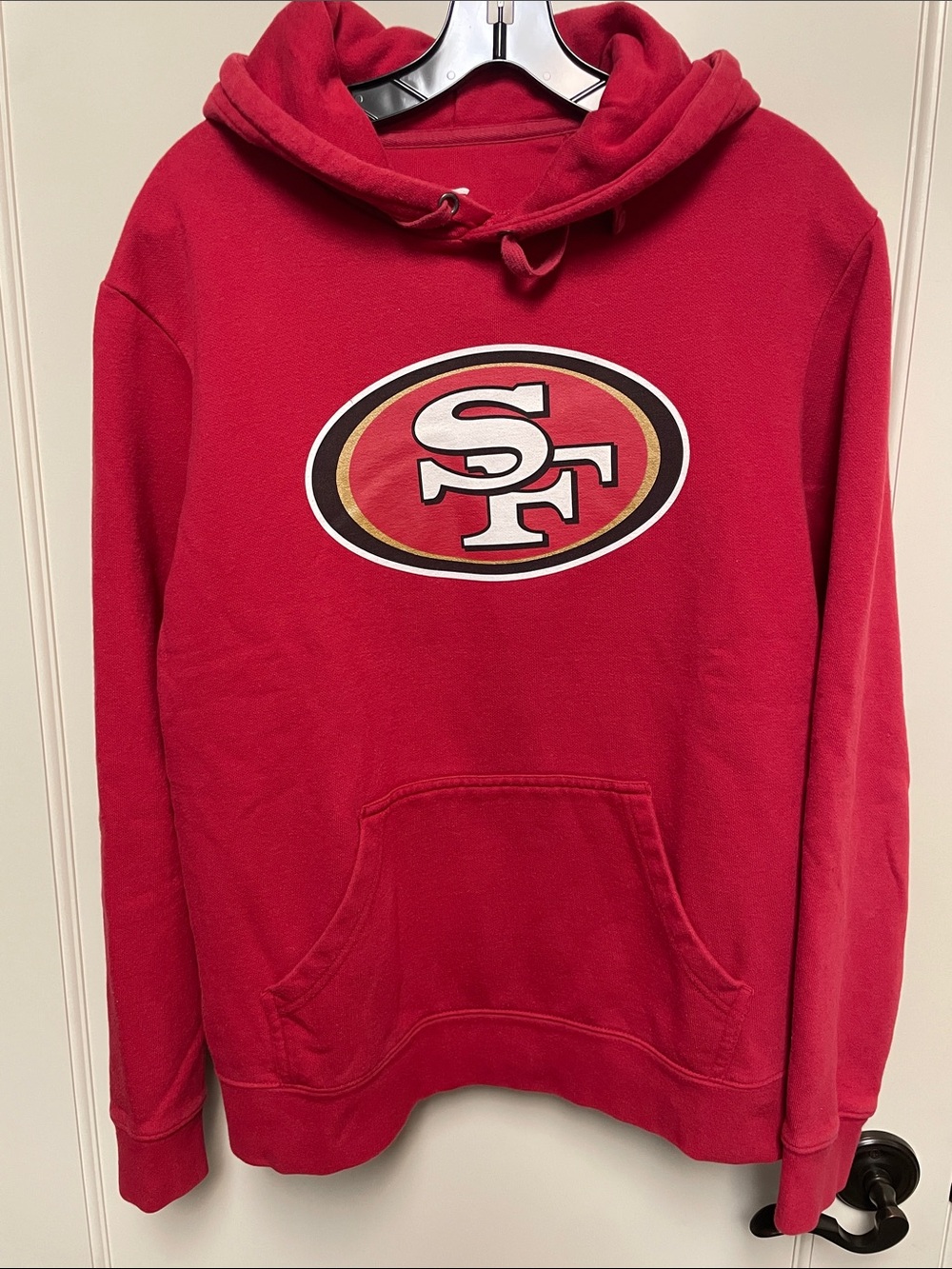 San Francisco 49ers Red Pullover Hoodie